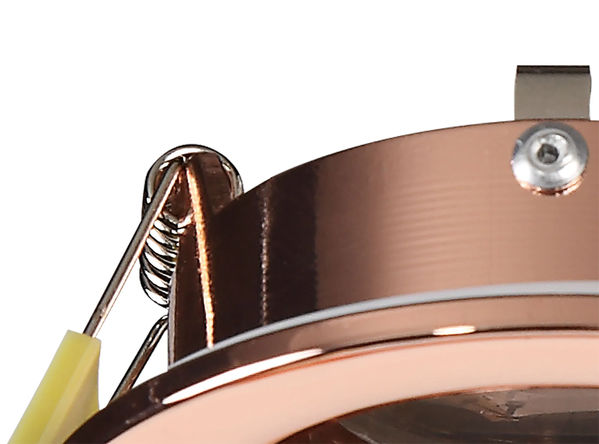 Bruve GU10 Recessed Round Rose Gold IP65 Downlighter, Cut-Out 68mm DX200406  Dlux Bruve IP65
